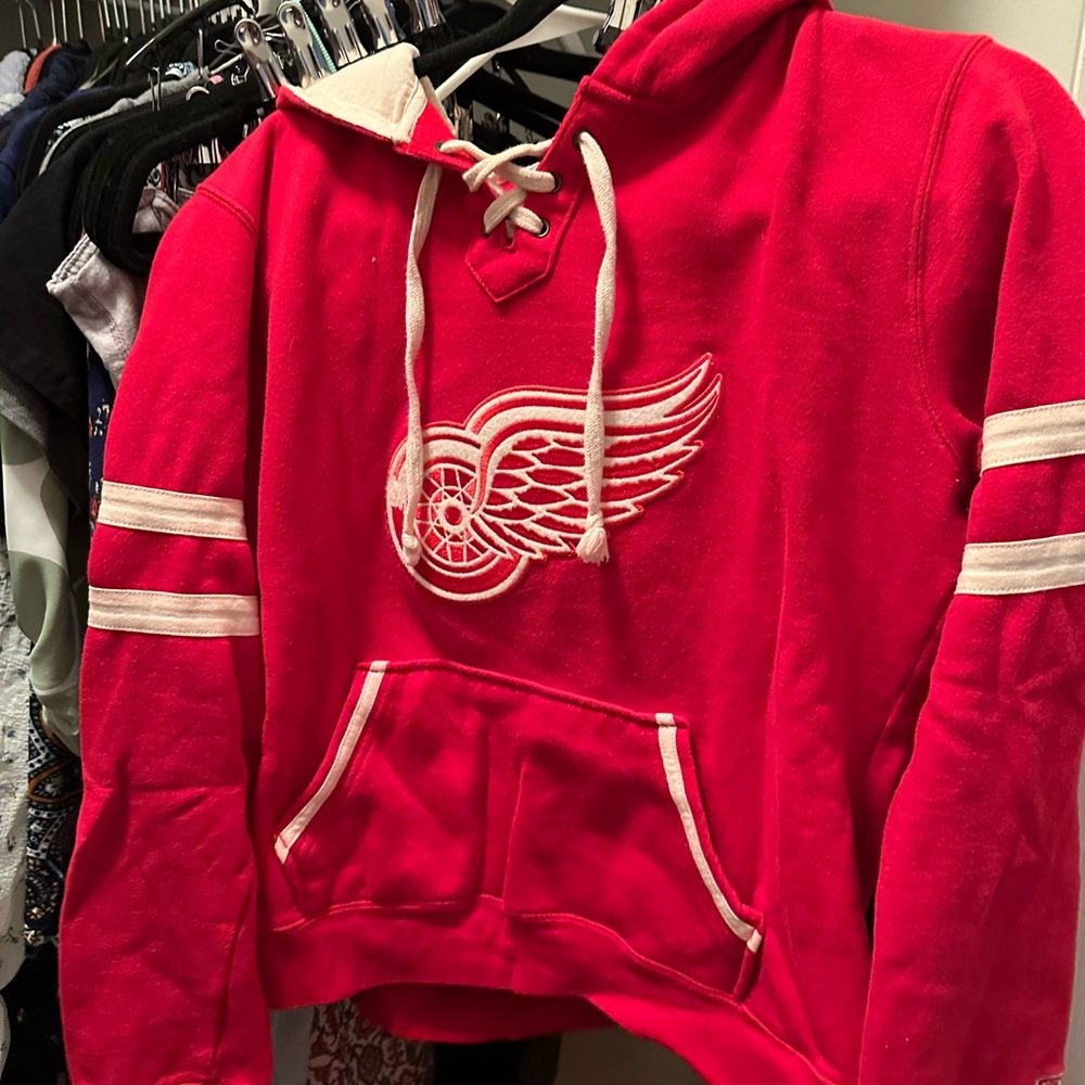 Red Wings Logo Hoodie